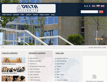 Tablet Screenshot of delta-telecom.net